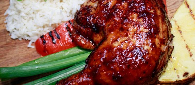 Samoan BBQ Chicken With Coconut Rice