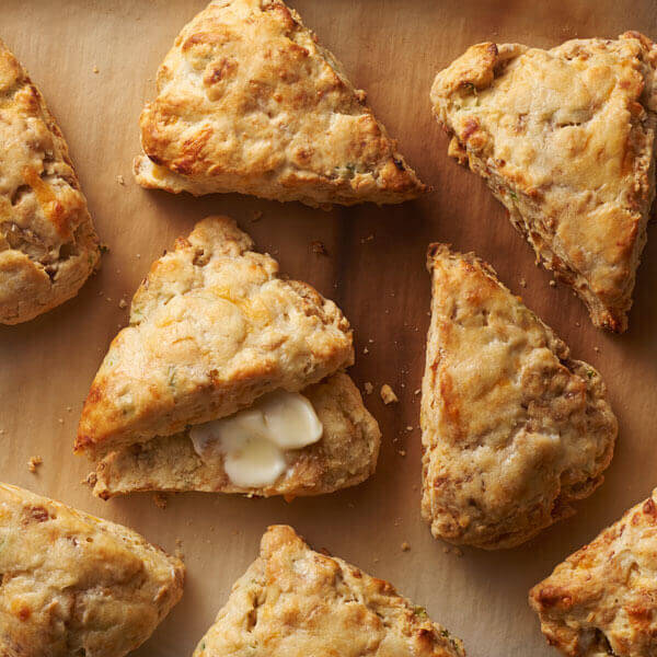 Caramelized Onion Scones