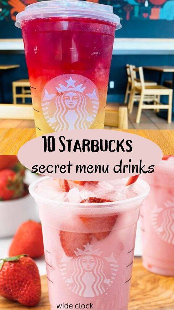 Starbucks drinks