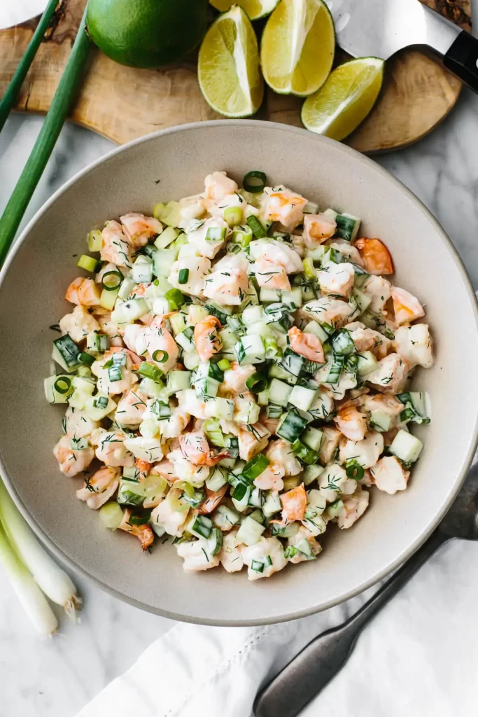  Cucumber Shrimp Salad