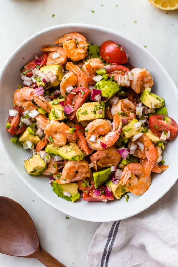 Spicy Mexican Shrimp Salad