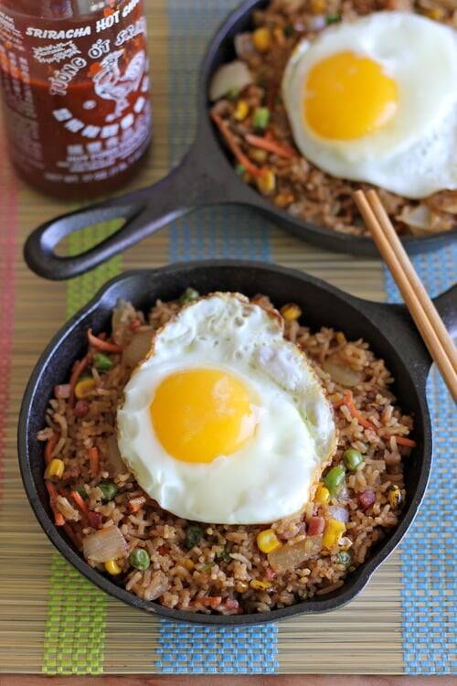 pancetta fried rice