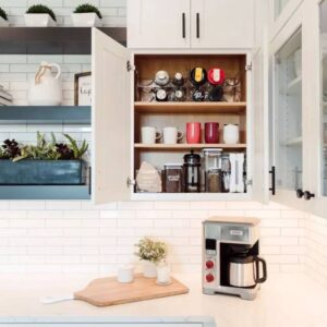 how to organize kitchen cabinets