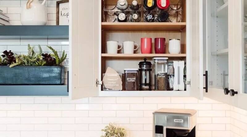 how to organize kitchen cabinets