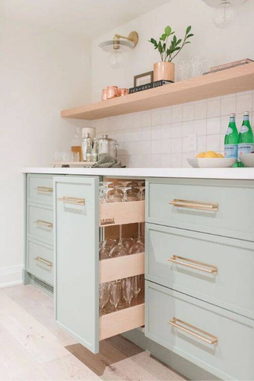 how to organize kitchen cabinets