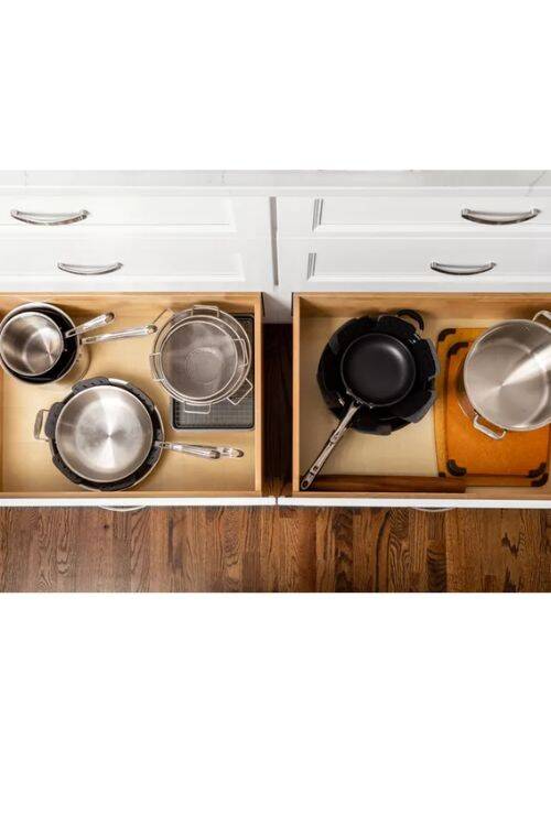 how to organize kitchen cabinets