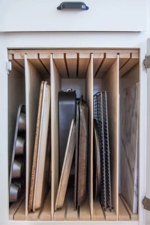 how to organize kitchen cabinets