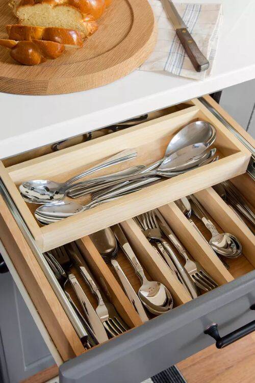 how to organize kitchen cabinets